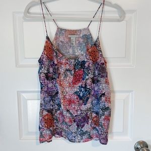 H&M multicolor breezy tank - sz. 2